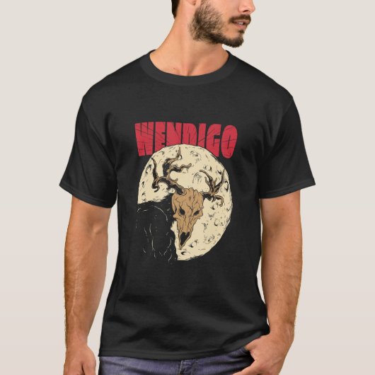 Wendigo Monster T-shirt (Voorkant)
