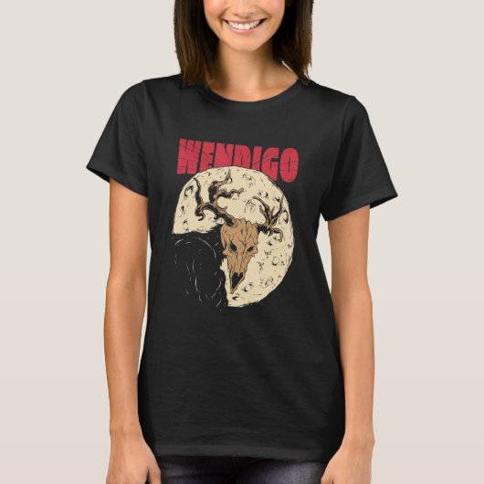 Wendigo Monster T-shirt (Voorkant)