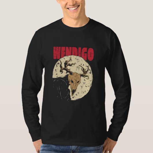 Wendigo Monster T-shirt (Voorkant)