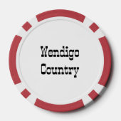 wendigo pokerchip (Achterkant)