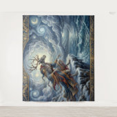 Wendigo Watch Over Starry Seas Wandkleed (Voorkant)