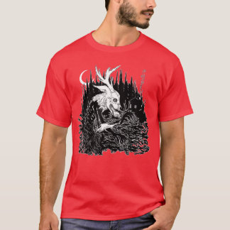 Wendigohe Cryptid Cannibal Spirit of the Horror Fo T-shirt