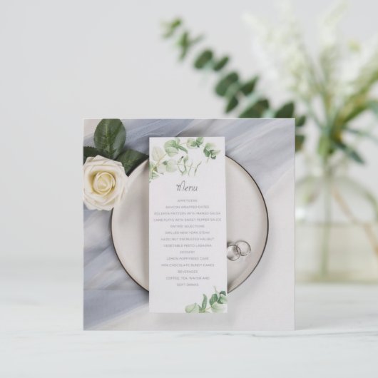 wending menu (Staand voorkant)