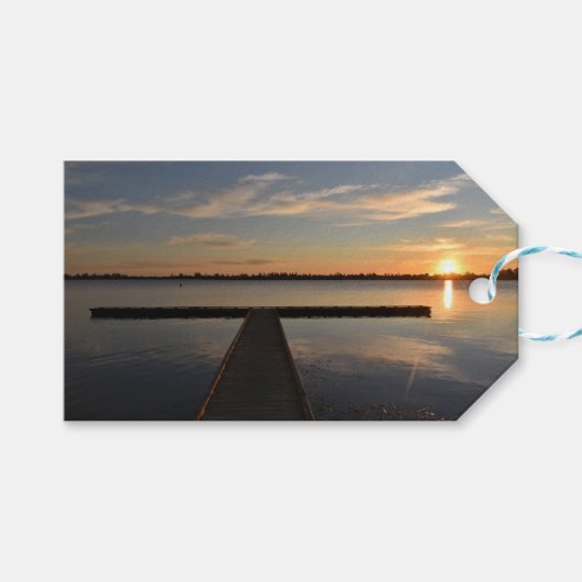 Wendouree Twilight Tranquility Cadeau Labels Cadeaulabel (Voorkant (Horizontaal))