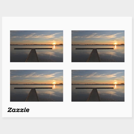 Wendouree Twilight Tranquility Sticker (Vel)