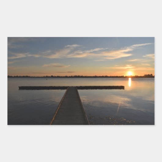 Wendouree Twilight Tranquility Sticker (Voorkant)
