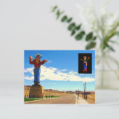 Wendover zal - Dag & Nacht Briefkaart (Staand voorkant)