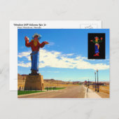 Wendover zal - Dag & Nacht Briefkaart (Voorkant / Achterkant)