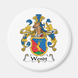 Wendt Family Crest Magneet