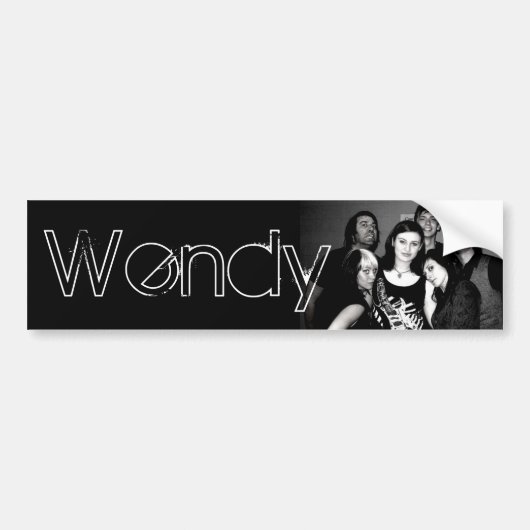 Wendy Bumpersticker (Voorkant)