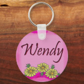 Wendy Daisy Sleutelhanger (Voorkant)