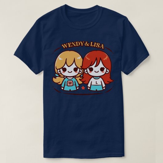 Wendy Lisa Fan Design T-shirt (Design voorkant)