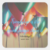 Wendy Mass 11 Verjaardagen Quote - Sticker Set (Voorkant)