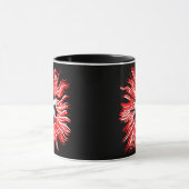 Wendy naam ster in het rood mok (Midden)