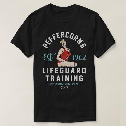 Wendy Peffercorns Lifeguard Training Unisex T-shirt (Design voorkant)
