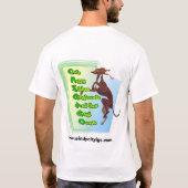 Wendy tweeledig met webadres t-shirt (Achterkant)