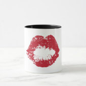 Wendy's Lips Coffee Mok (Midden)