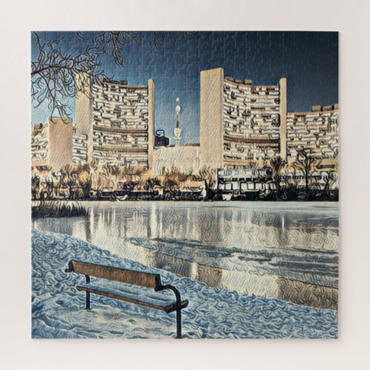 Wenen 1 legpuzzel (Verticaal)