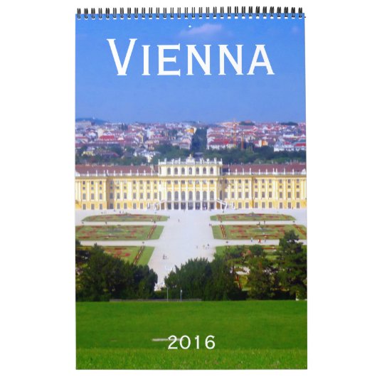 Wenen 2016 kalender (Hoes)