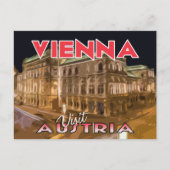 Wenen, bezoek Oostenrijk Briefkaart (Voorkant)