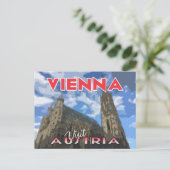 Wenen, bezoek Oostenrijk Briefkaart (Staand voorkant)
