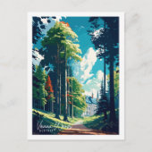 Wenen Bossen Oostenrijk vintage reisplaats Briefkaart (Voorkant)