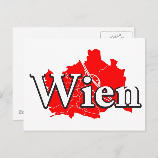 Wenen Briefkaart (Voorkant / Achterkant)