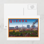 Wenen - Cityscape Briefkaart (Voorkant / Achterkant)