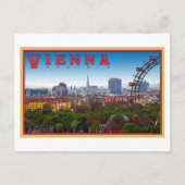 Wenen - Cityscape Briefkaart (Voorkant)