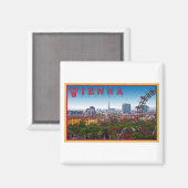 Wenen - Cityscape Magneet (Voorkant / Achterkant)