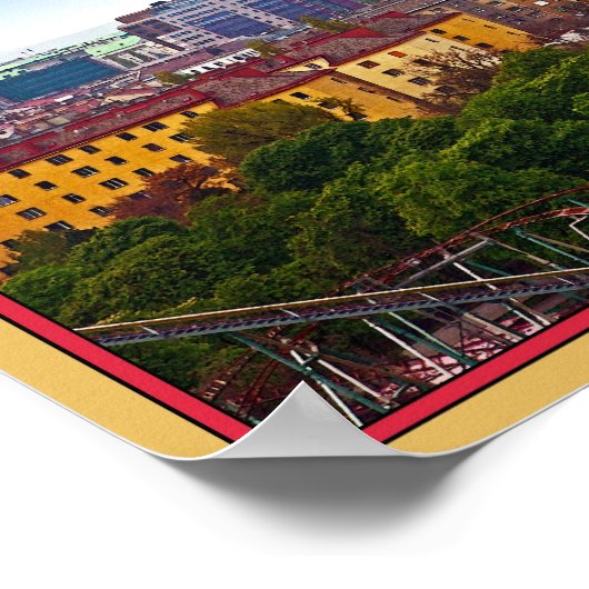 Wenen - Cityscape Poster (Hoek)