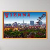 Wenen - Cityscape Poster (Voorkant)