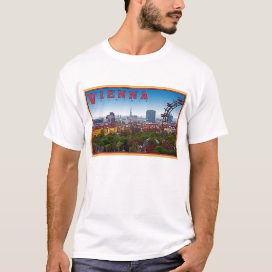 Wenen - Cityscape T-shirt (Voorkant)
