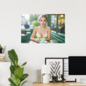 Wenen - COFFEE HOUSE - MATCHA LATTE Poster (Thuiskantoor)