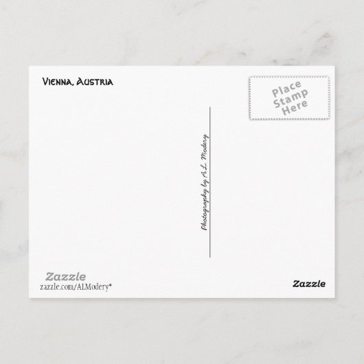 Wenen Collage Briefkaart (Achterkant)