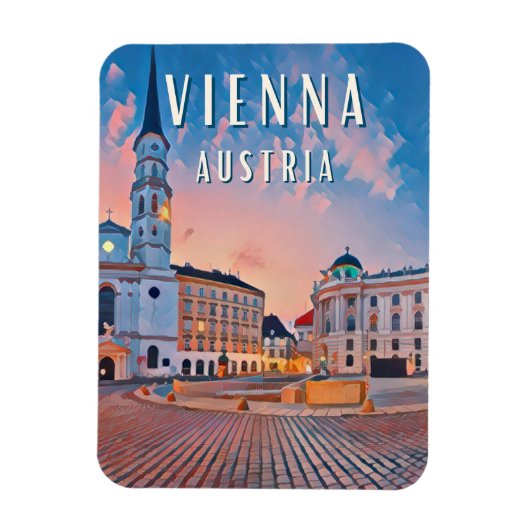 Wenen, de levendige hoofdstad van Oostenrijk Magneet (Verticaal)