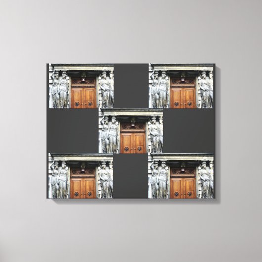 Wenen Doorweg Canvas Afdruk (Voorkant)