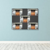 Wenen Doorweg Canvas Afdruk (Insitu (Houten vloer))