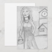 Wenen Feestdagenkaart (Voorkant / Achterkant)