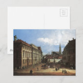 Wenen, het Lobkowitzplatz van Bernardo Bellotto Briefkaart (Voorkant / Achterkant)