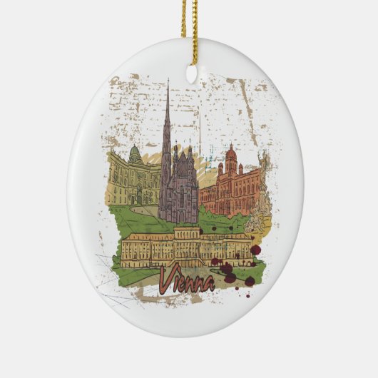 Wenen Keramisch Ornament (Rechts)