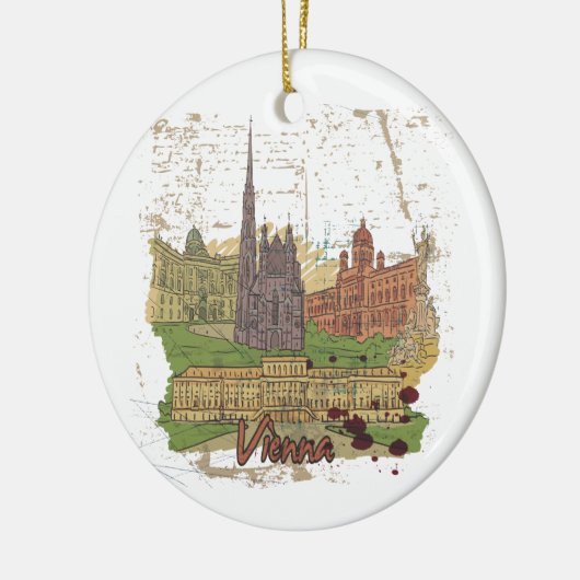 Wenen Keramisch Ornament (Links)