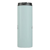 Wenen Latitude-lengtegraad Thermosbeker (Achterkant)