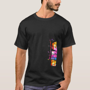 Wenen Lettering Waterverf Wien T-shirt