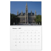Wenen Oostenrijk 2025 Kalender (Feb 2027)