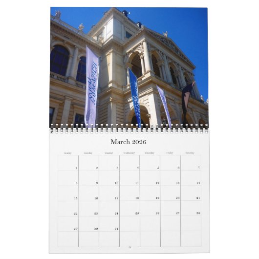 Wenen Oostenrijk 2026 Kalender (Mar 2026)