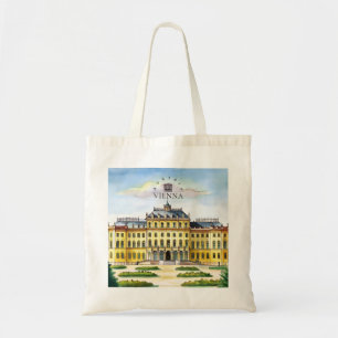 Wenen Oostenrijk Aquarel Stad Reis Herinnering Tote Bag
