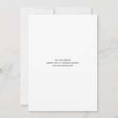 Wenen Oostenrijk Bestemming Huwelijk Bewaar de Dat Save The Date (Achterkant)