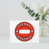 Wenen Oostenrijk Briefkaart (Staand voorkant)