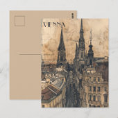 Wenen Oostenrijk Briefkaart (Voorkant / Achterkant)